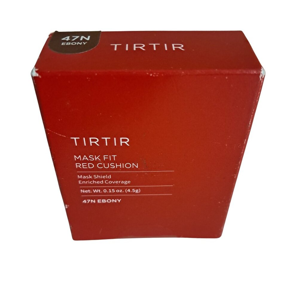 TirTir Mask Fit Red Cushion 47N Ebony New in Box Sealed